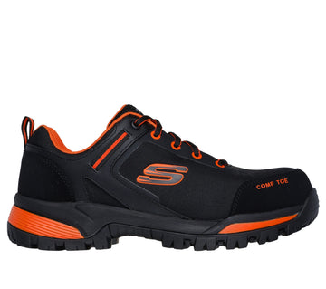 Skechers Work Gatlon Strigax S3 Sicherheitsschuh – leichter Arbeitsschuh mit Kompositkappe & Air-Cooled Memory Foam