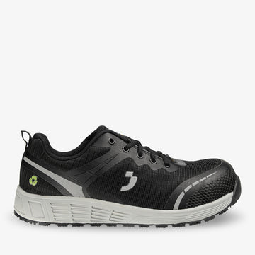 Safety Jogger Ecodempo S3S Low Sicherheitsschuh – extra breiter, metallfreier S3S Arbeitsschuh mit ESD & Recycling-Materialien