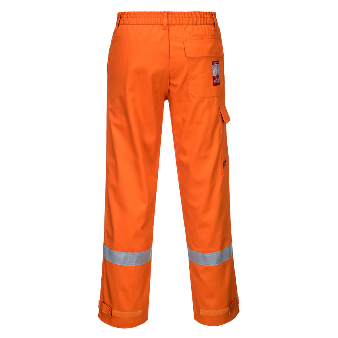 Portwest FR26 Bizflame Work FR Bundhose Orange – Flammschutz Schweißerhose mit Reflexstreifen | ATEX & CE-CAT III
