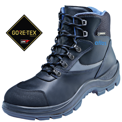 Atlas GTX 535 XP S3 Sicherheitsstiefel - Wasserdichter Schutz aus Leder mit Goretex