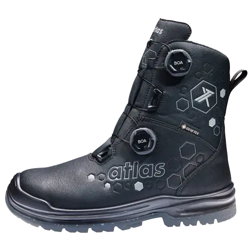 Atlas XT 1050 BOA GTX S3 Sicherheitsstiefel – GORE-TEX, BOA, ESD, Gr. 36–48