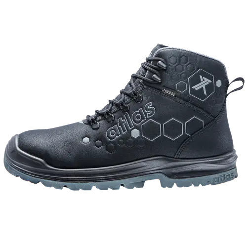 Atlas XT 500 GTX S3 Sicherheitsschuh – GORE-TEX, ESD, auch in extra breit W12, Gr. 36–48