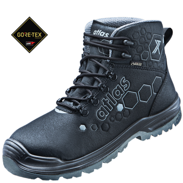 Atlas XT 500 GTX S3 Sicherheitsschuh – GORE-TEX, ESD, auch in extra breit W12, Gr. 36–48