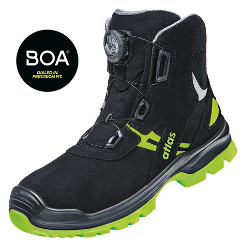 Atlas FLASH 8255 S3 Boa - Der ultimative Sicherheitsstiefel für Komfort und Anpassbarkeit