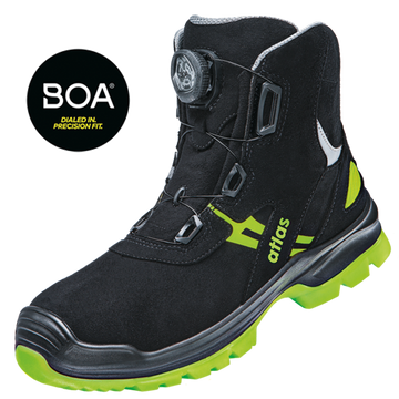 Atlas FLASH 8255 S3 Boa - Der ultimative Sicherheitsstiefel für Komfort und Anpassbarkeit