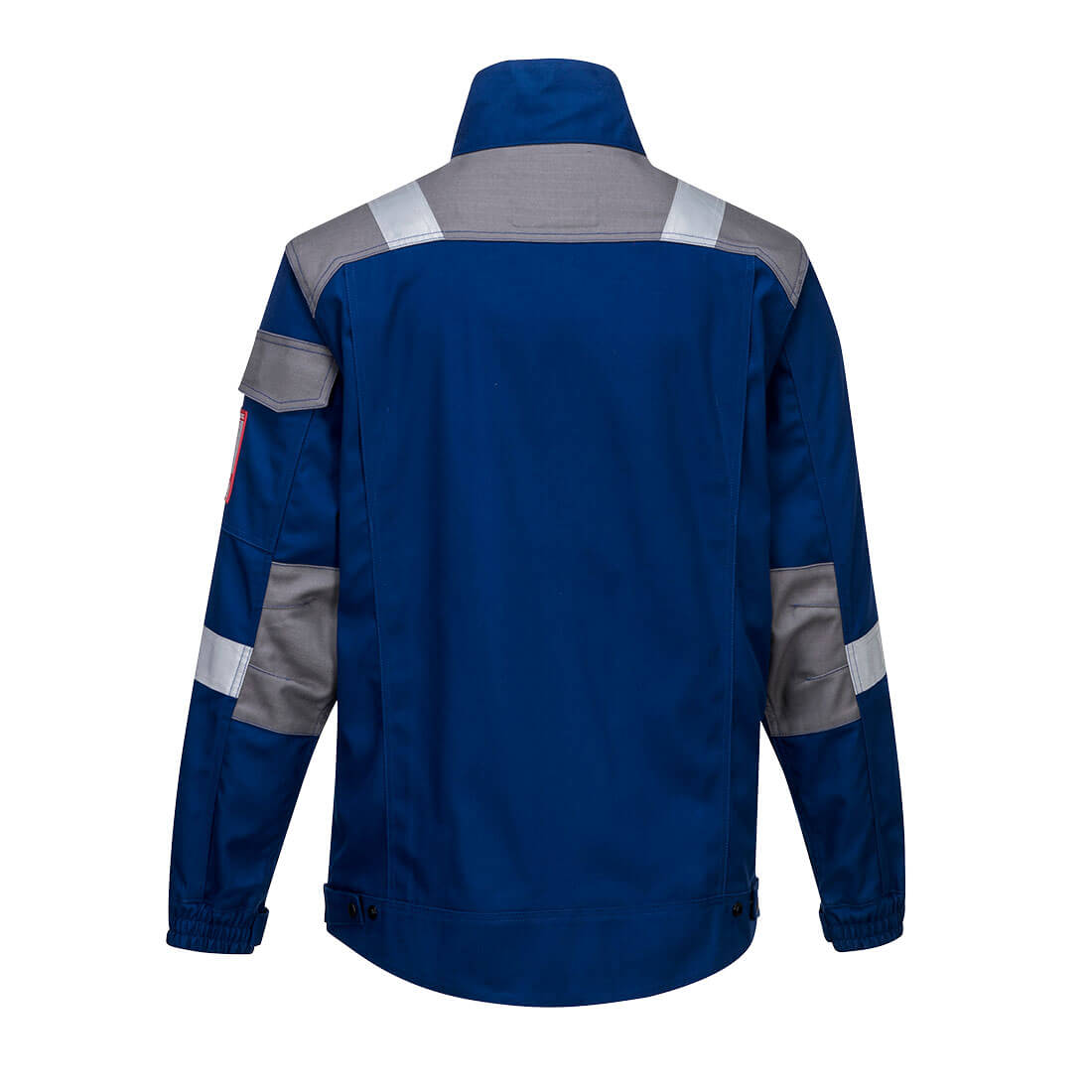 Portwest Bizflame Ultra zweifarbige Flammhemmende Jacke Royalblau und Grau