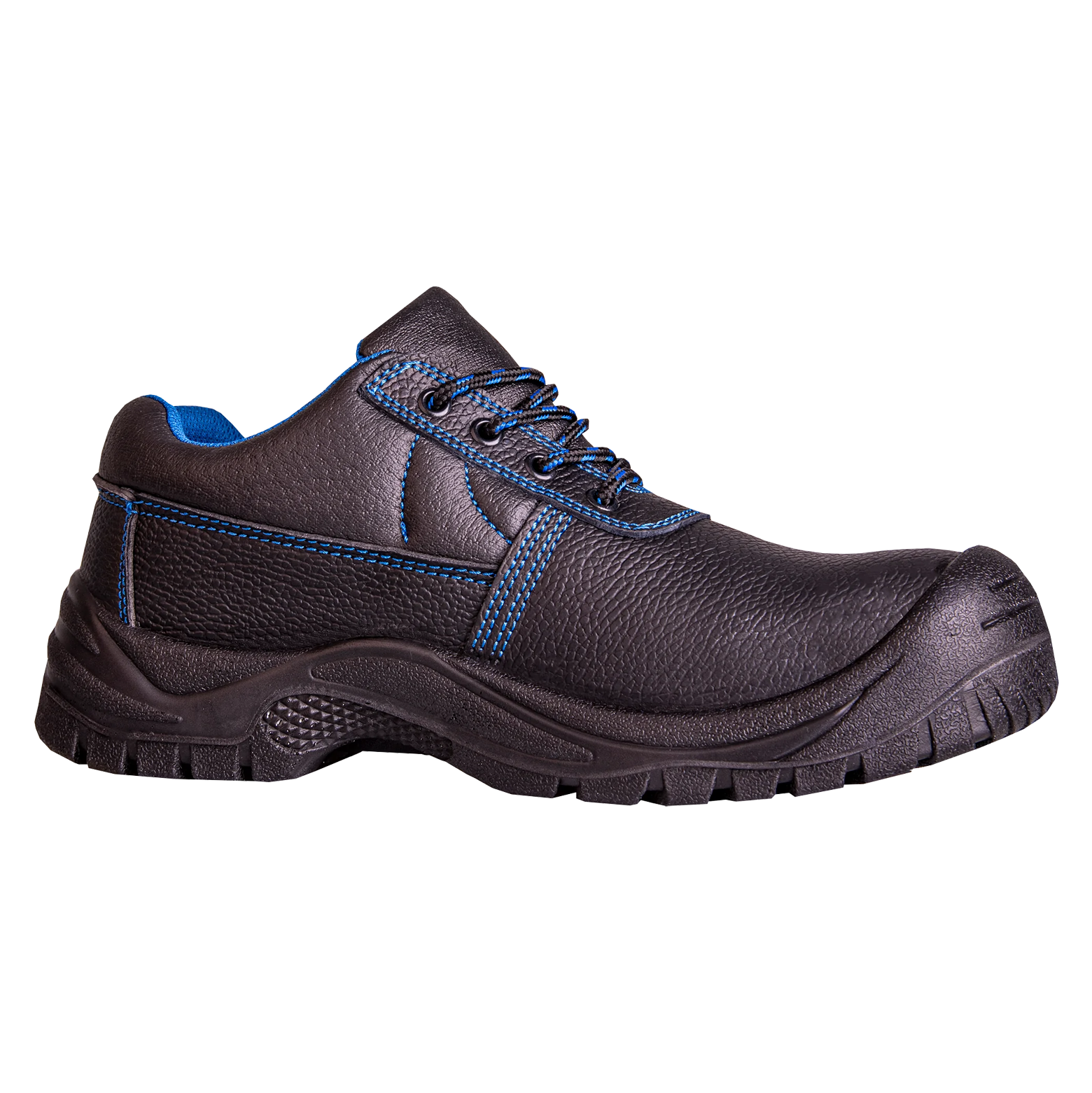 LUCA S3 Sicherheitshalbschuh aus Rindleder mit Stahlkappe und PU-Laufsohle